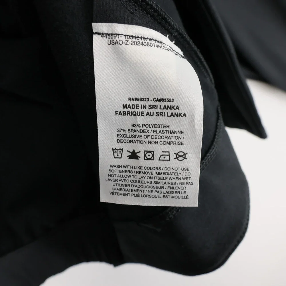 Nike Zenvy Cardigan Womens XL Black Dri FIT Open Front Oversized Athletic